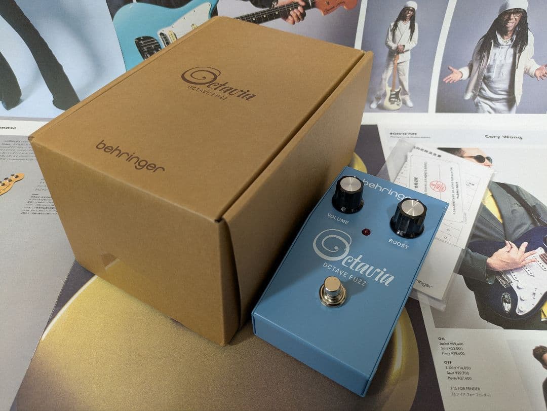 【新品】BEHRINGER Octavia Octave Fuzz