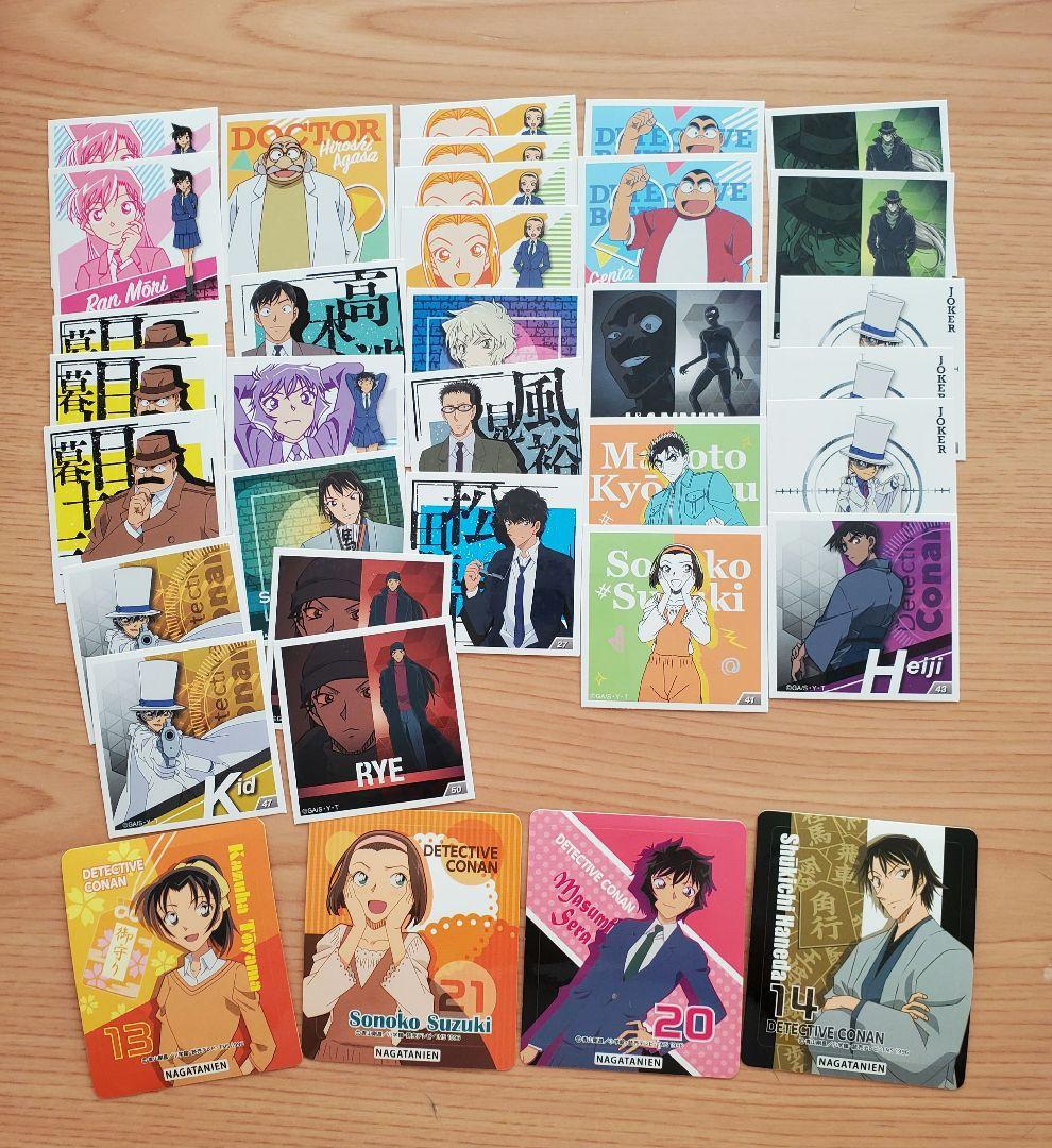 名探偵コナン シールコレクション ふりかけシール まとめ売り - メルカリ