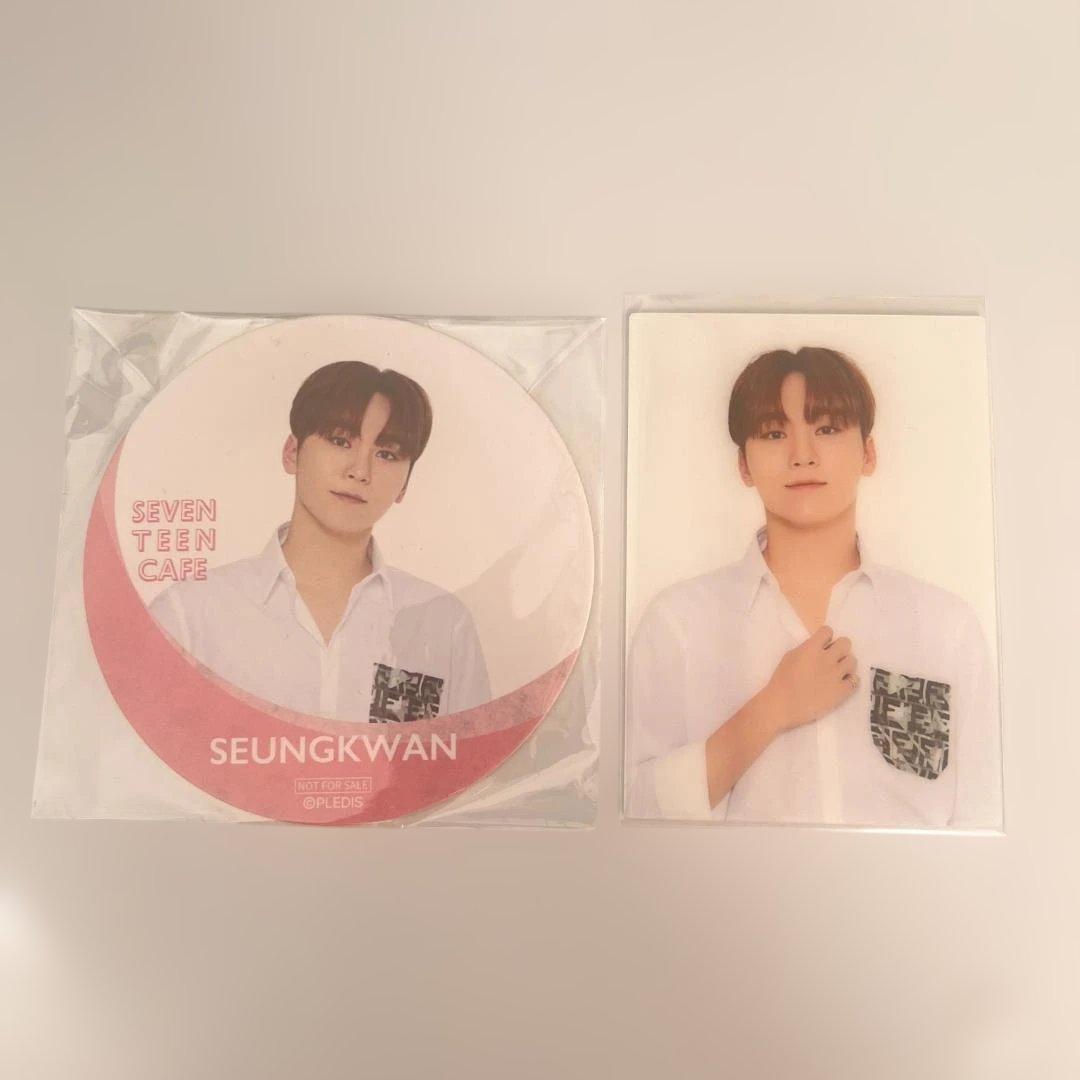 SEVENTEEN CAFE 2020 トレカ&コースター(スングァン) - メルカリ
