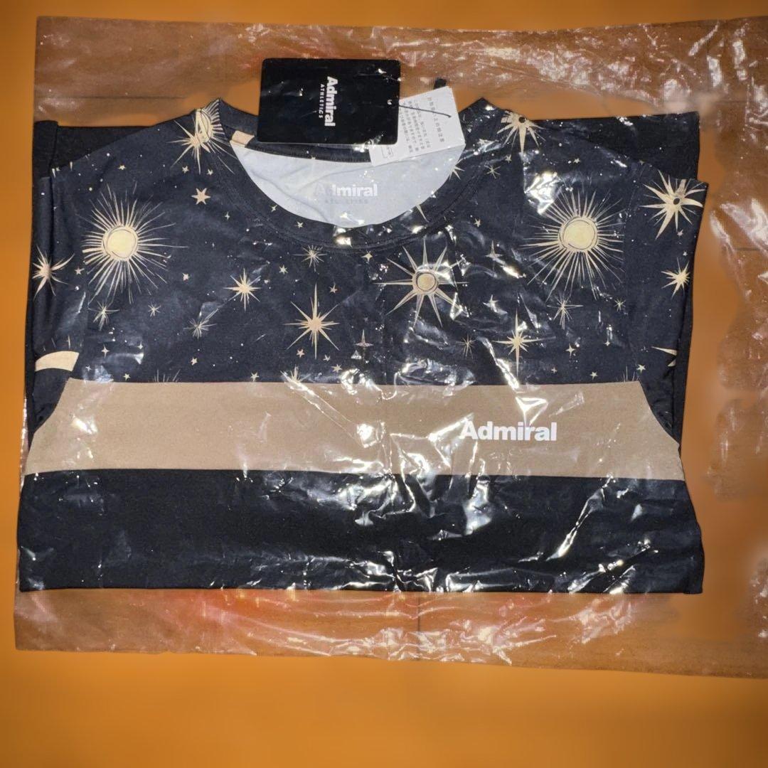 Admiral 星と月柄 Tシャツとスコートセット 星座柄シャツ シャツ レディース トップス 半袖 柄 送料無料・(50