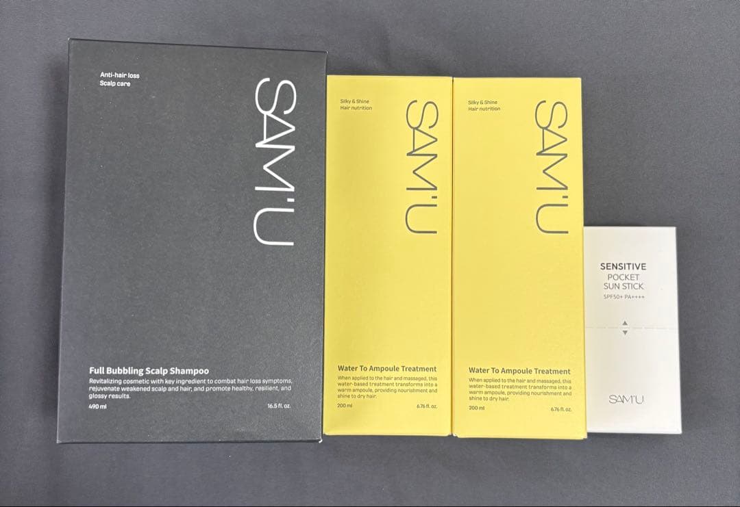 新品未開封 サミュ トリートメント シャンプー