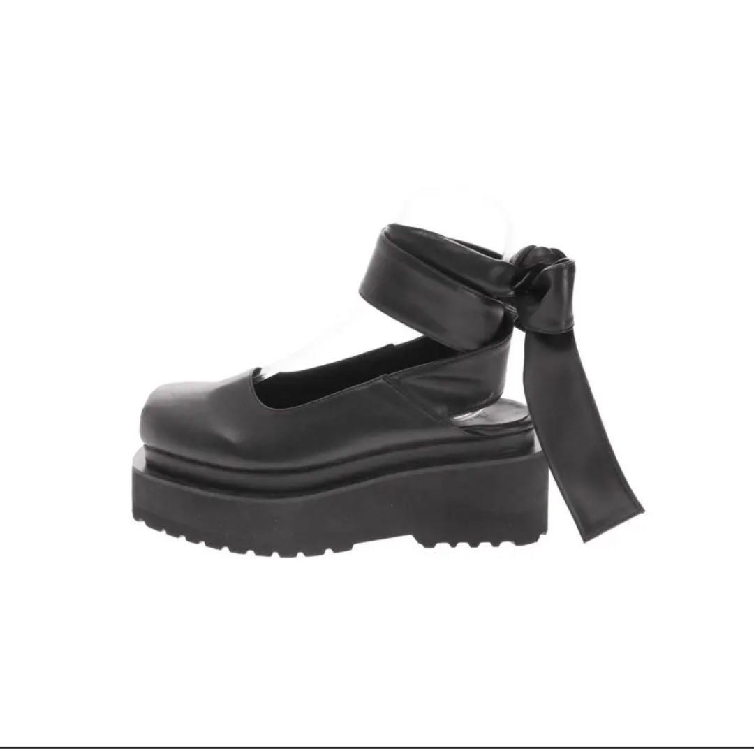 メリージェ二ー ribbonサボ ブラック