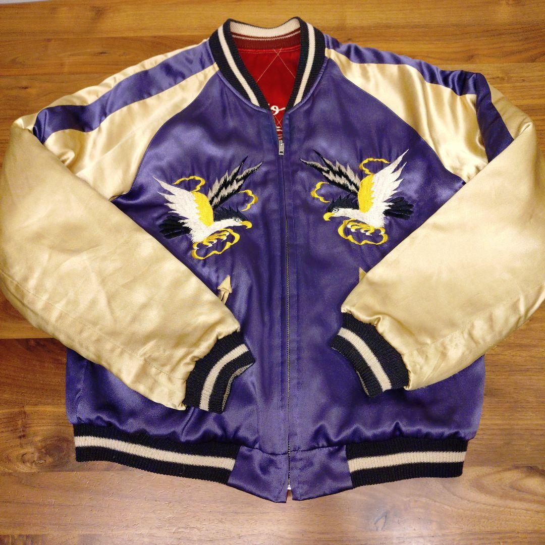 テーラー東洋　スカジャン　爆撃機・日本地図　M