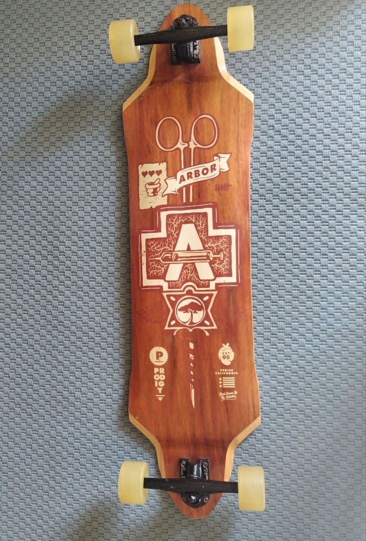 ロングスケボー Arbor アーバー 37インチ ロングスケートボード コンプリート Axis 37