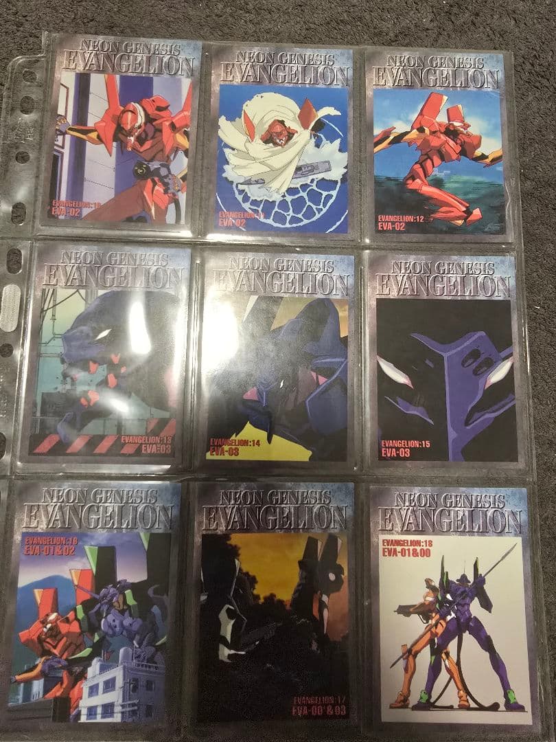 新世紀エヴァンゲリオン トレーディングカードセット - メルカリ