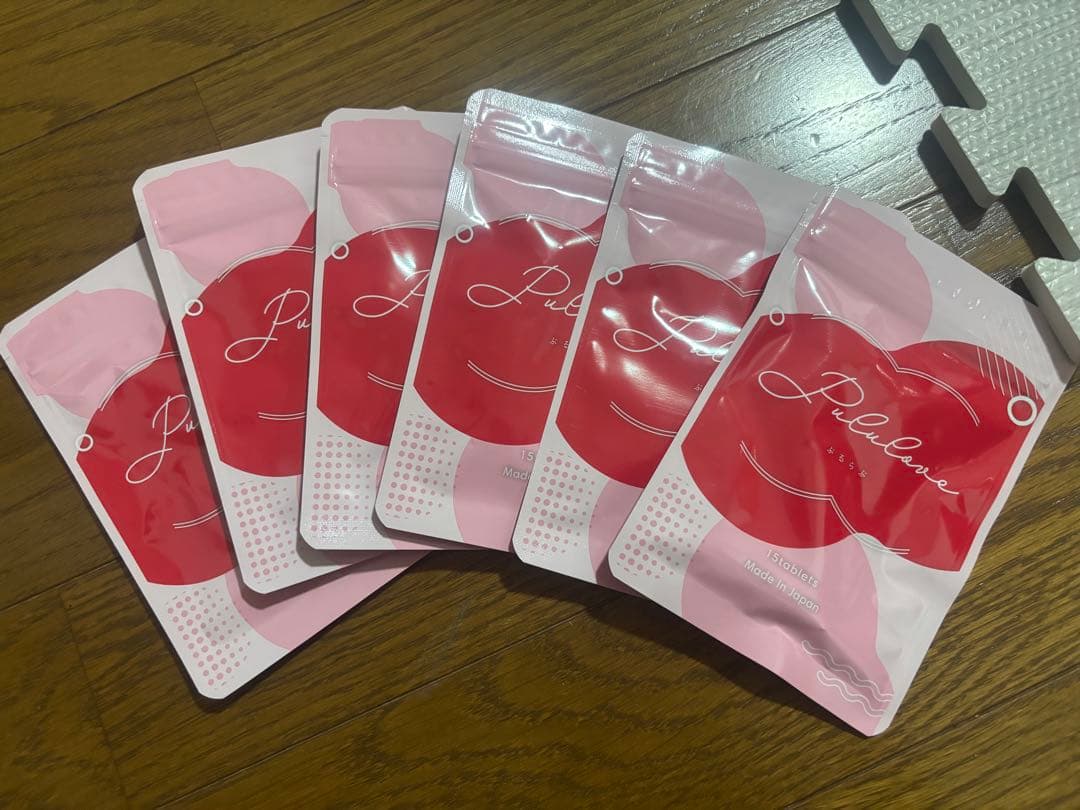 【新品・未開封】Pululove プルラブ 育乳サプリ 15日分 ×6袋セット