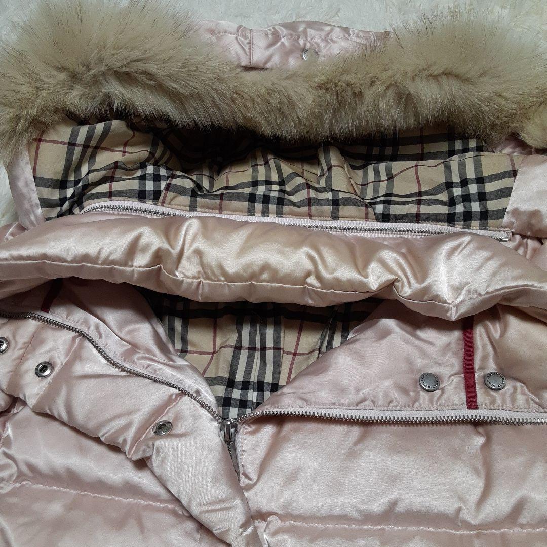 バーバリー ロンドン シャンパンゴールド ダウンジャケット ノバ