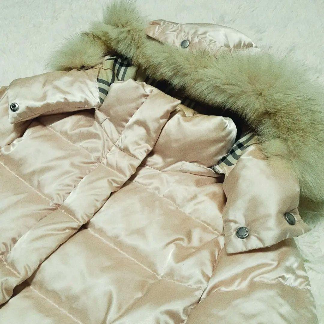 バーバリー ロンドン シャンパンゴールド ダウンジャケット ノバ