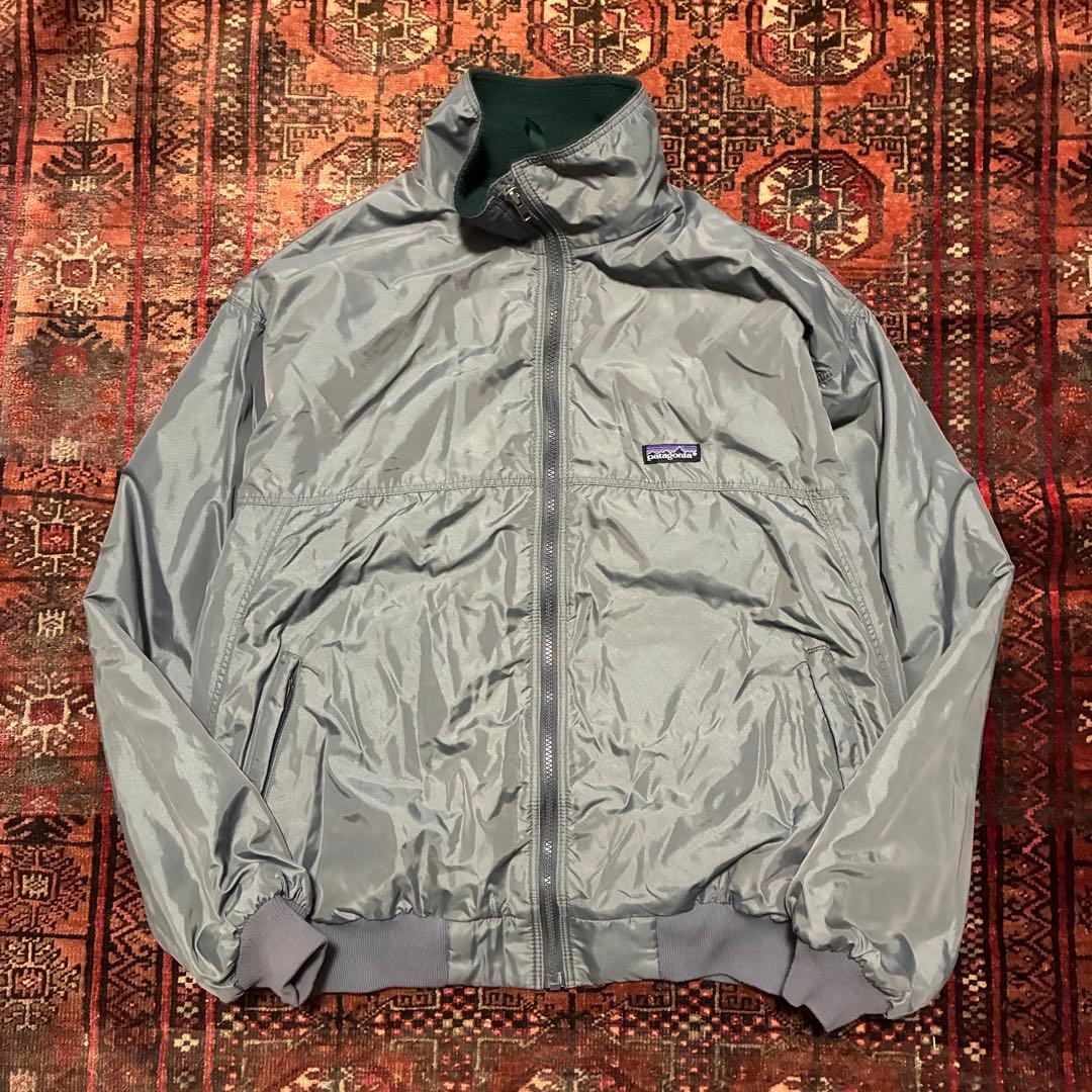 80S USA製 Patagonia シェルドシンチラ ナイロンジャケット L