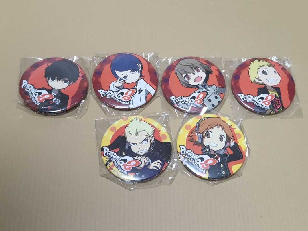【希少】ペルソナQ2 ニューシネマ ラビリンス 缶バッジ