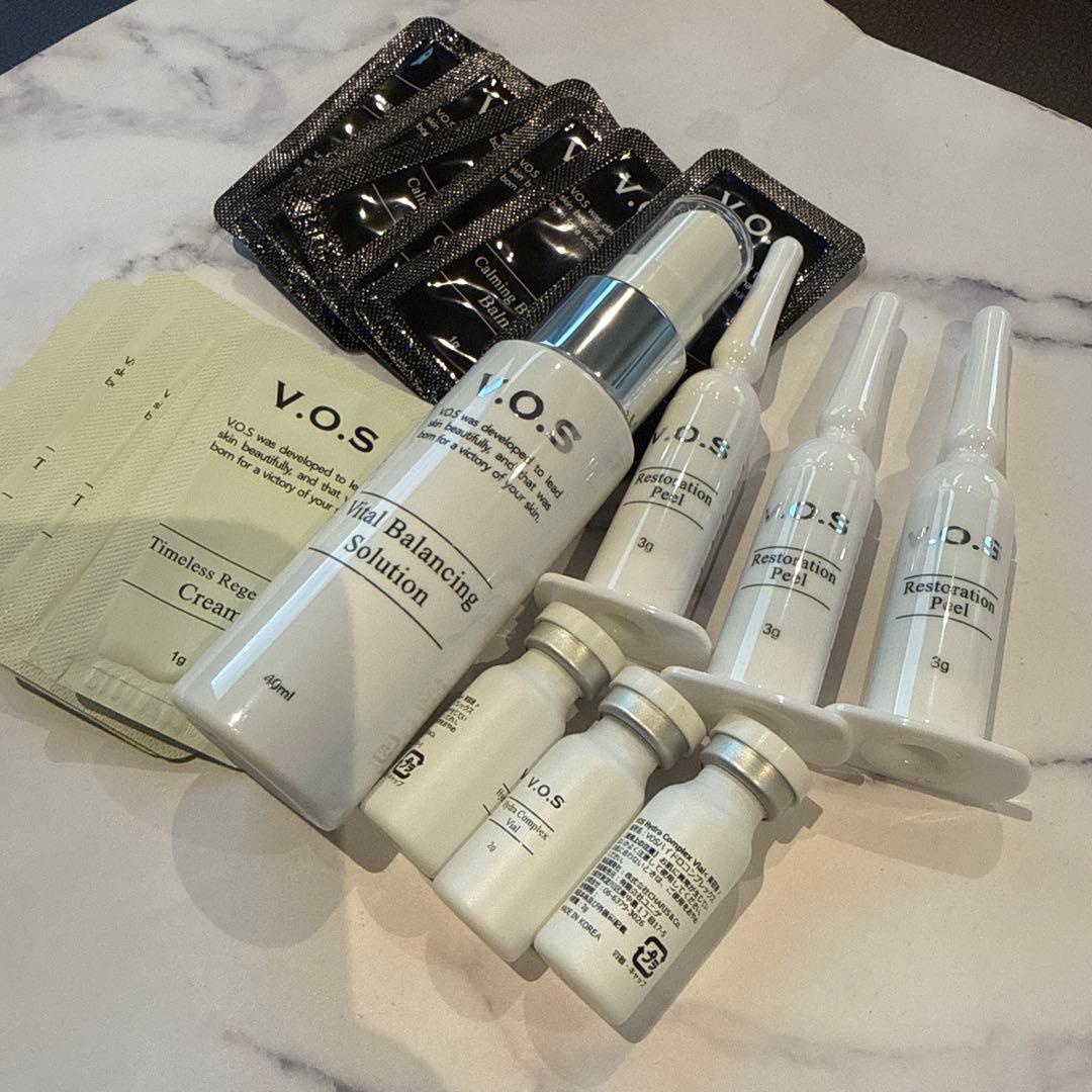 vosサロンケア ホワイト アンプル vosホームケア