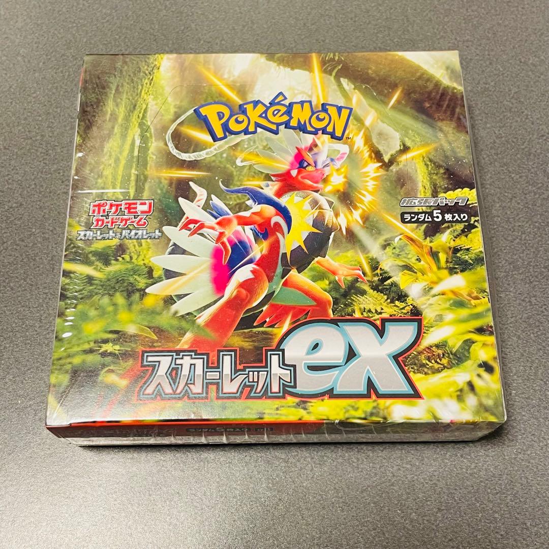 ポケモンカード　スカーレットex BOX シュリンク付き ポケモンカードゲーム 『新品 シュリンク付き未開封BOX』ポケモン