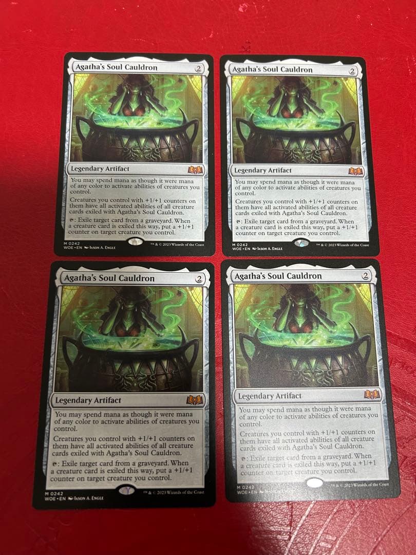 アガサの魂の大釜 3枚➕匿名配送