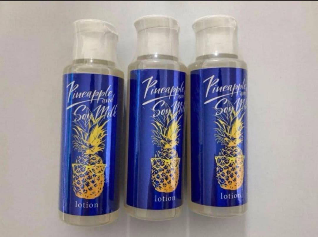 【未開封】鈴木ハーブ研究所 パイナップル豆乳メンズローション3本