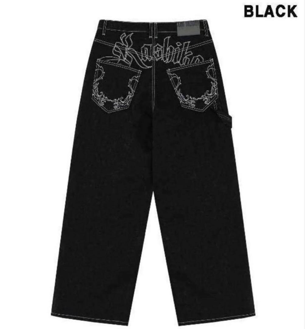 kashiko デニムパンツ ズボン 韓国 シズニルック