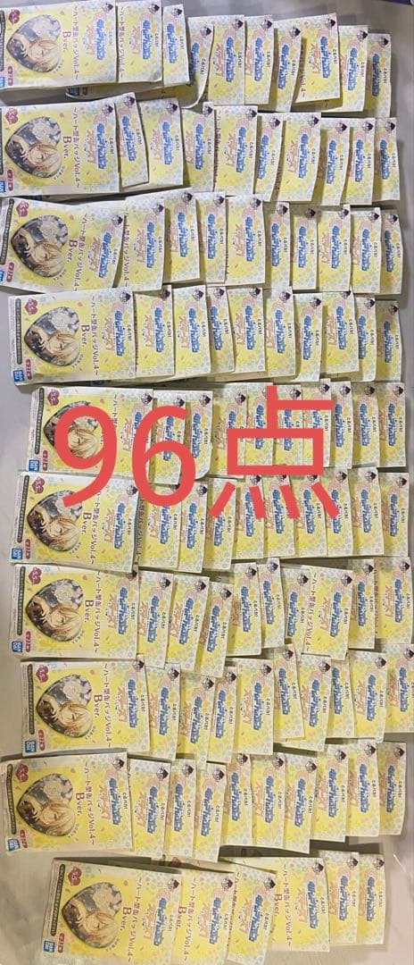 あんさんぶるスターズ！！ 七種茨 ハート型缶バッジ 96点 セット