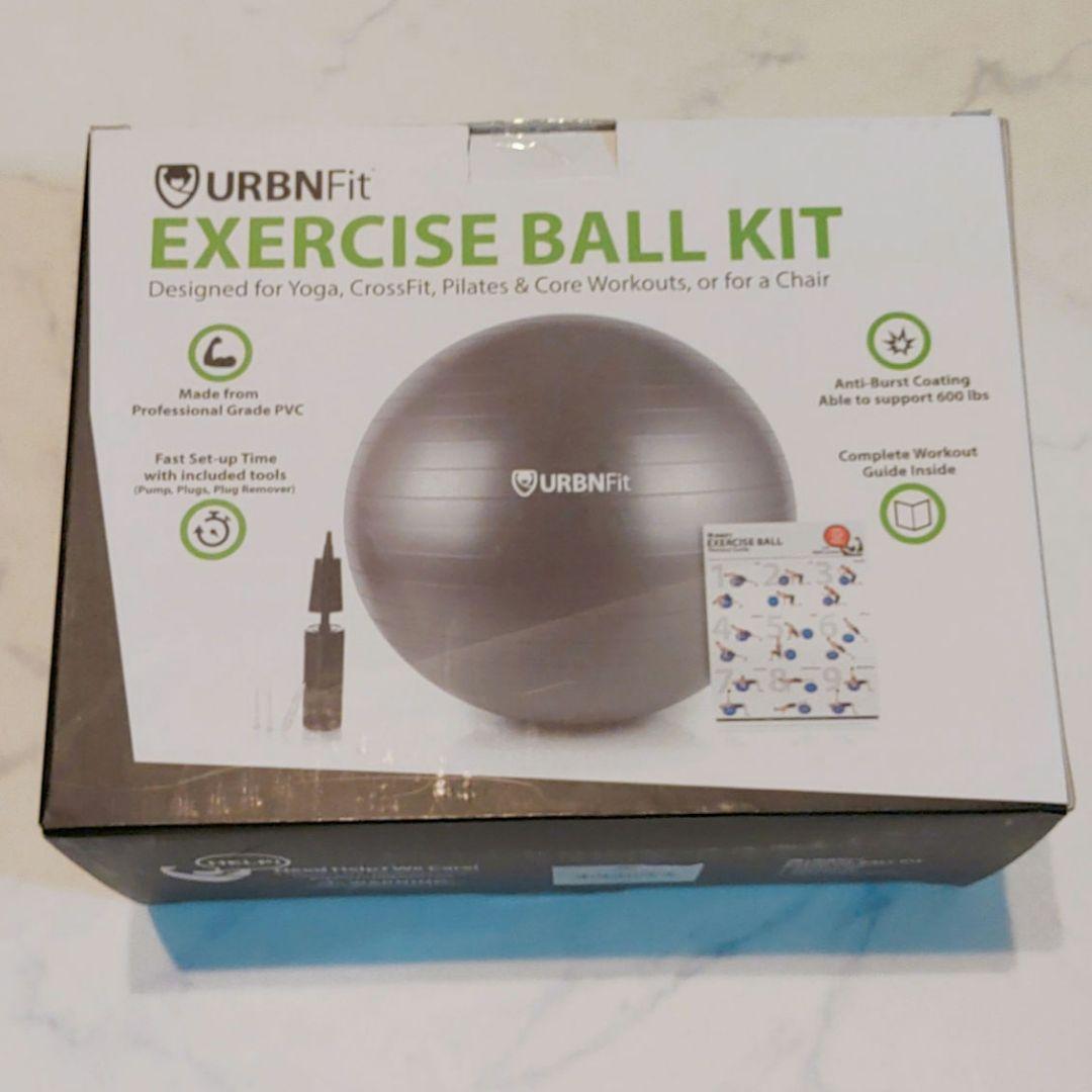 バランスボール 26インチ/ 65cm ブルー 青 バランスボール 26インチ/ 65cm ブルー 青 - メルカリ