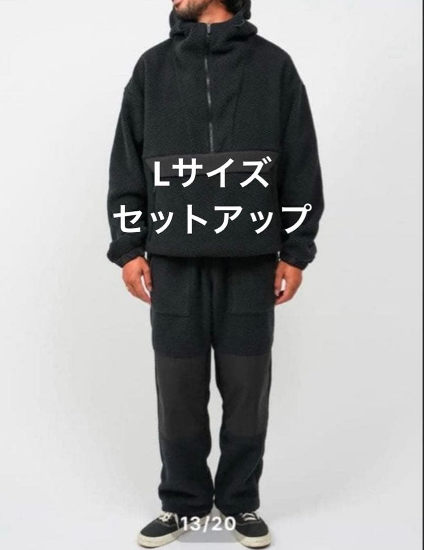 OVY Boa Fleece Anorak Easy Pants セットアップ