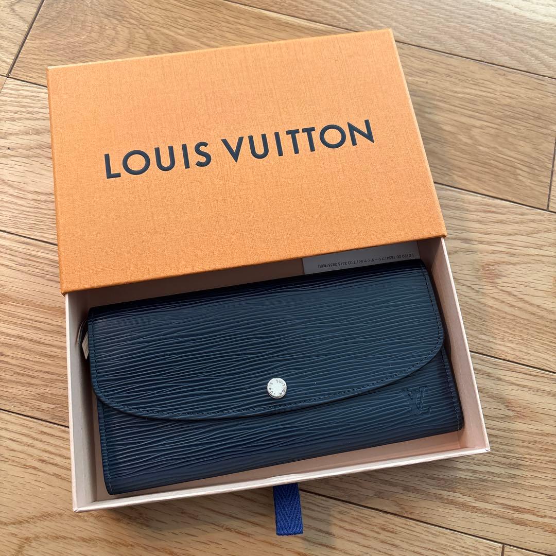 ルイヴィトン ポルトフォイユ・エミリー エピ アンディゴブルー