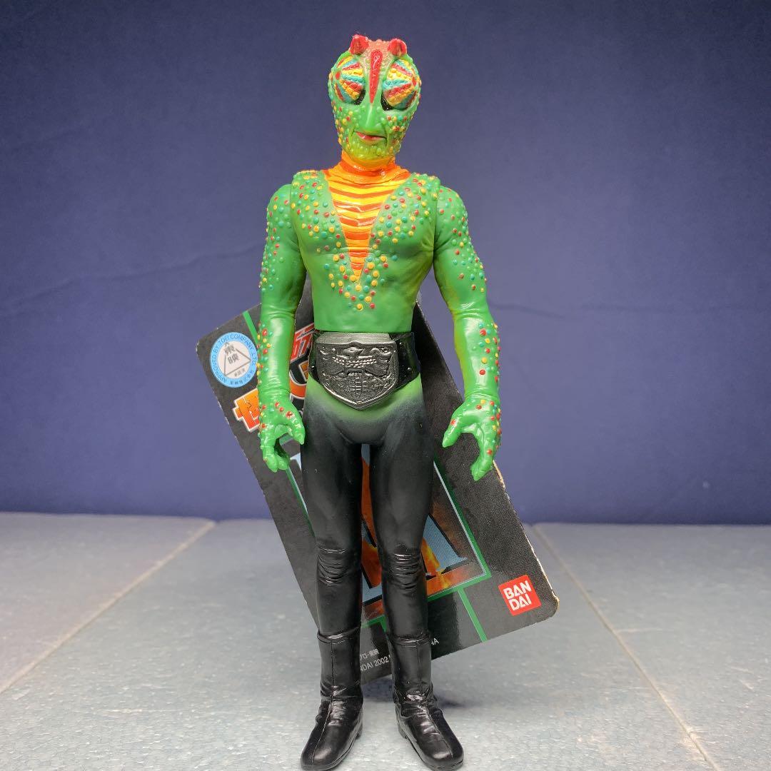 仮面ライダー 怪人シリーズEX 死神カメレオン ソフビ バンダイ - メルカリ