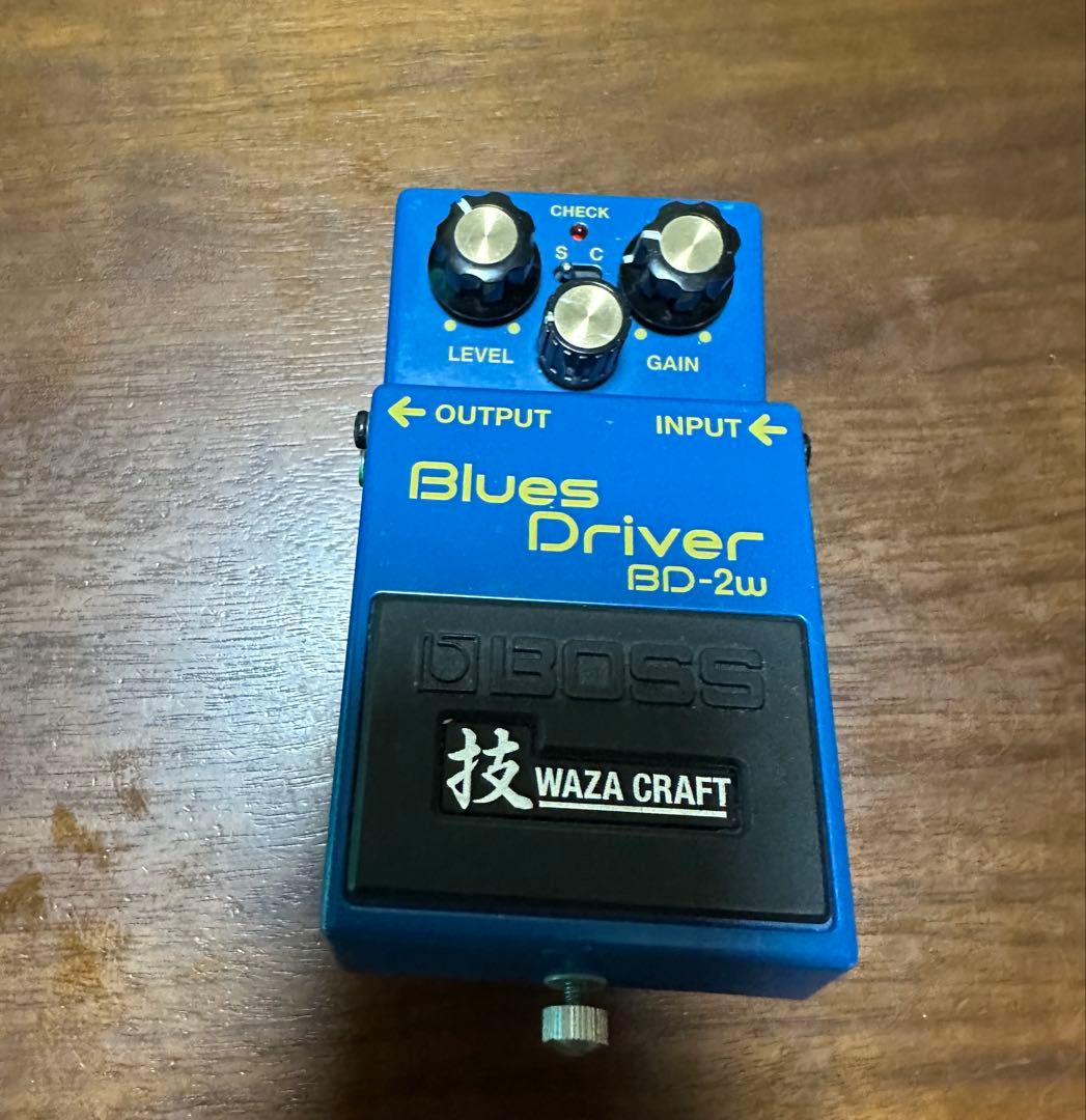 BOSS Blues D BD-2w真空管搭載もでモディファイ