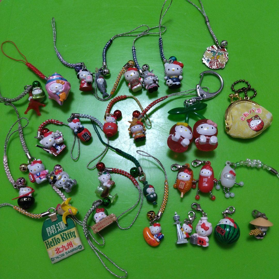 ハローキティ ストラップ　根付　ファスナーマスコット　キーホルダー　ご当地　限定