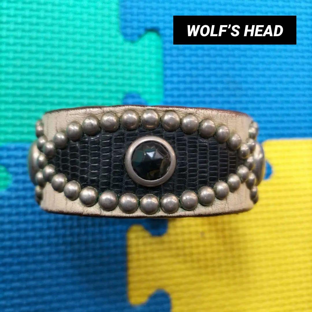 WOLF'S HEAD ウルフズヘッド 白 ブレスレット - メルカリ