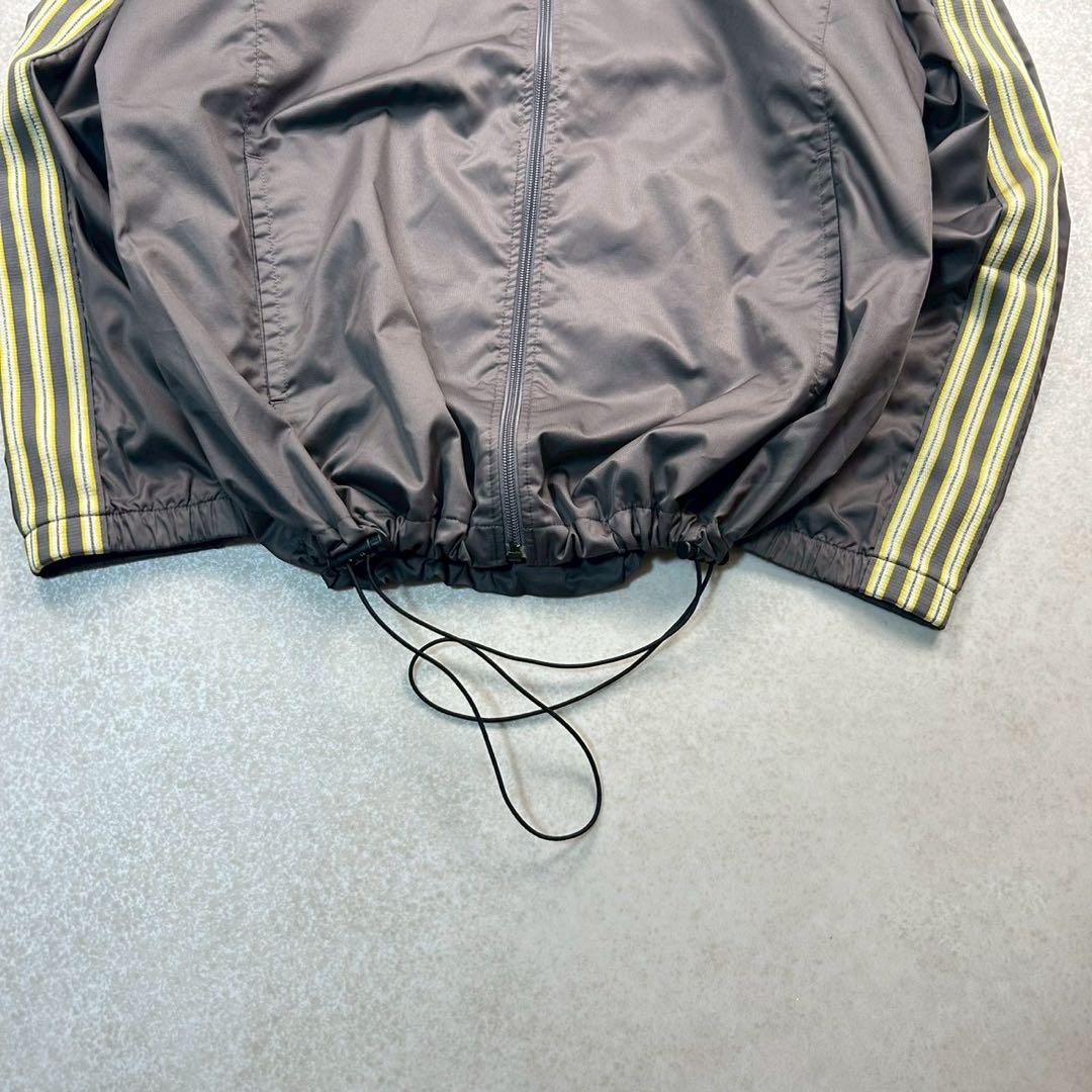 00s adidas ナイロンジャケット ブラウン archive y2k - メルカリ