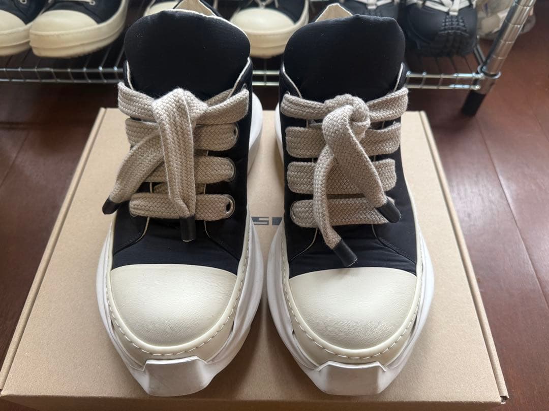 靴 rick owens drkshdw abstract jumbo lace