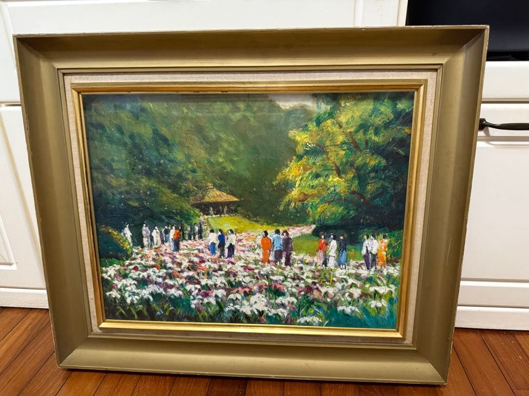 48.「神宮内苑」髙橋一善 油絵