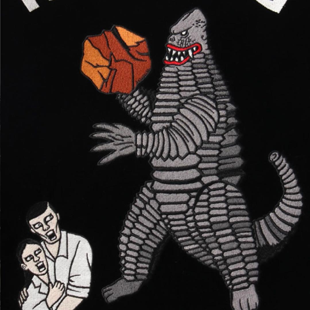 パンクドランカーズレッドキングスカジャン、 リバーシブル - メルカリ