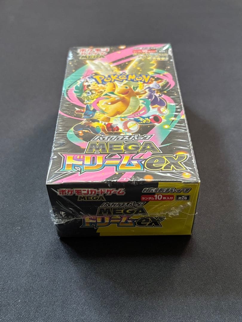 完全新品未開封品ポケモンカードゲーム MEGAドリームex1BOXシュリンク