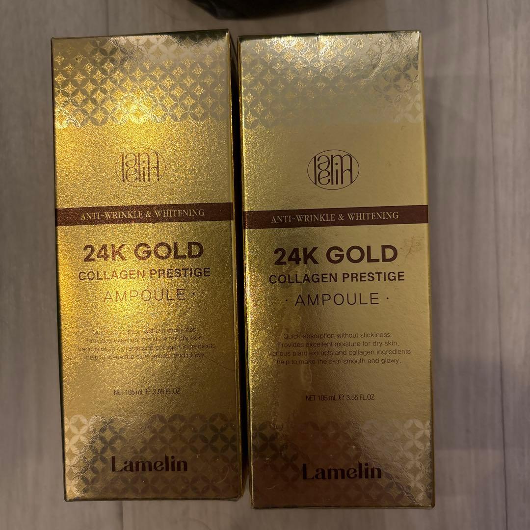 Lamelin24KGOLD RETINOL PEPTIDE AMPOULE2本