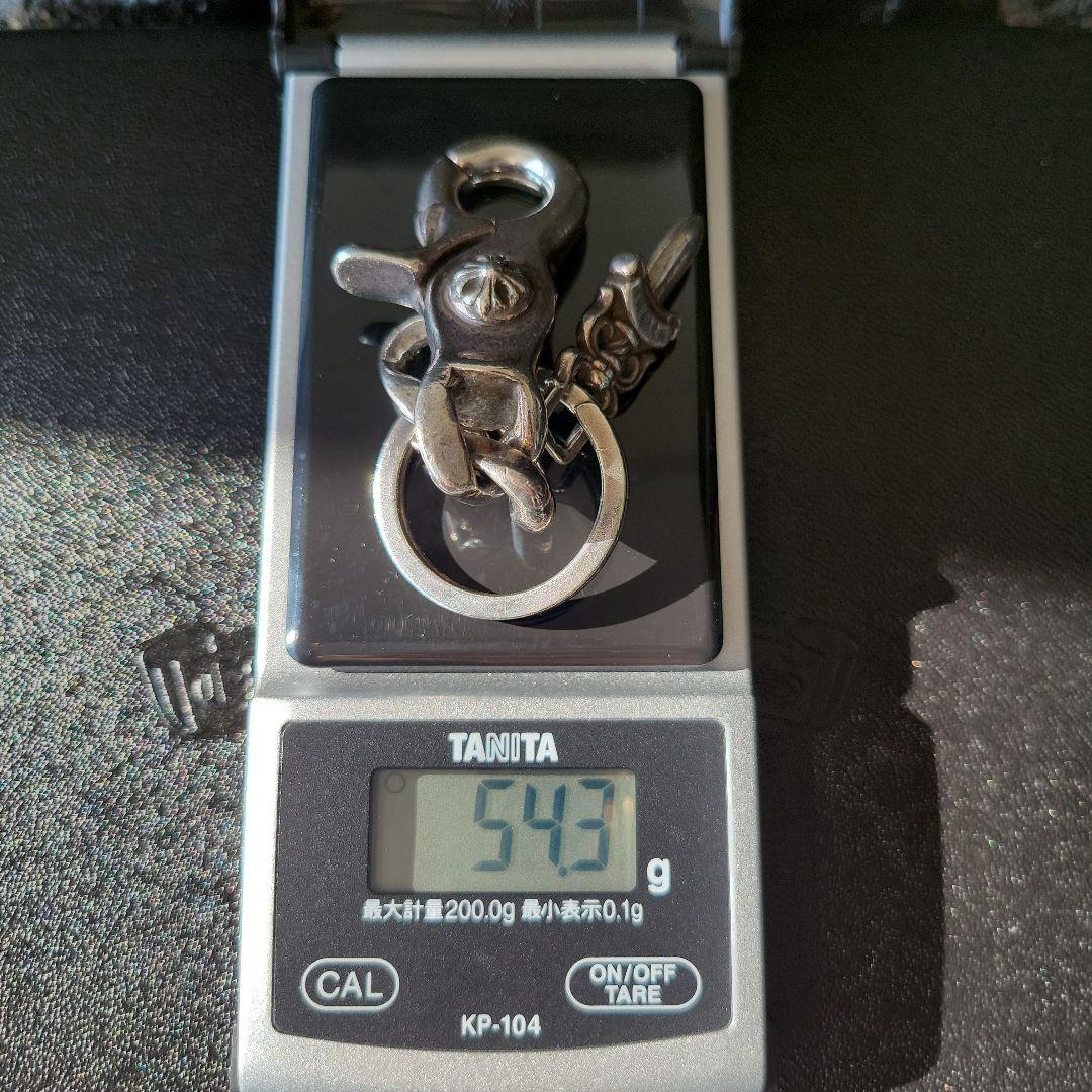 クロムハーツ クリップチェーン クラシック ショート キーチェーン 2