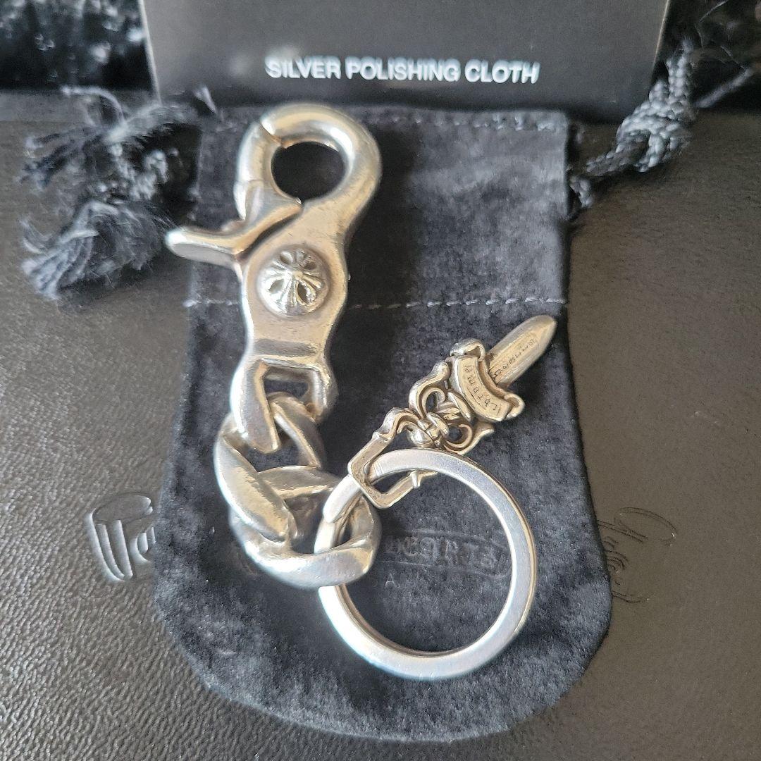 クロムハーツ クリップチェーン クラシック ショート キーチェーン 2