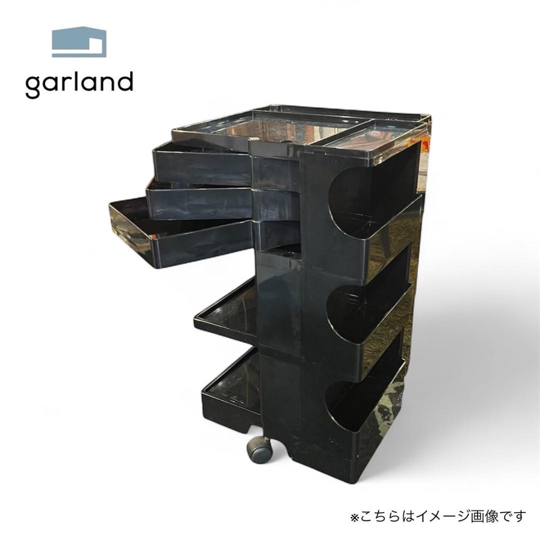 B-LINE ボビーワゴン 3段3トレイ 収納家具 小物入れ 黒 MoMA