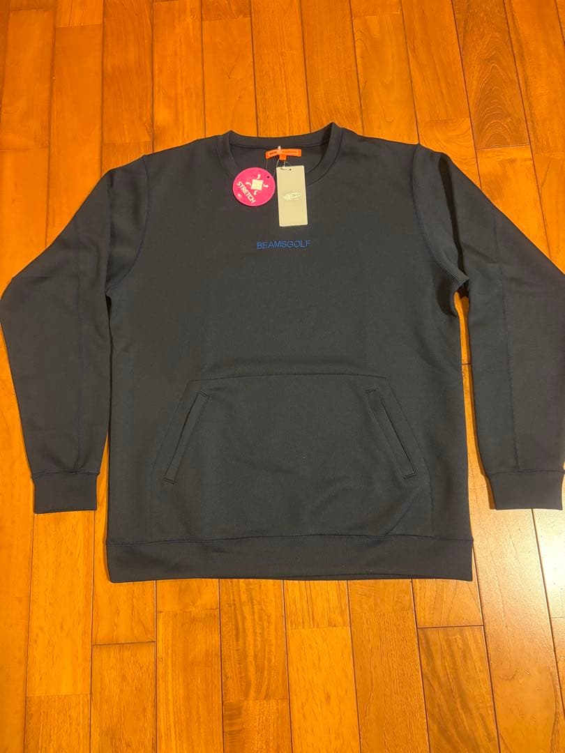 BEAMS GOLF ネイビー トレーナー