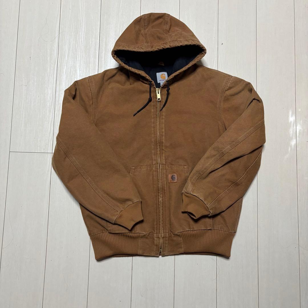 カーハート　アクティブジャケット　ブラウン　Mサイズ