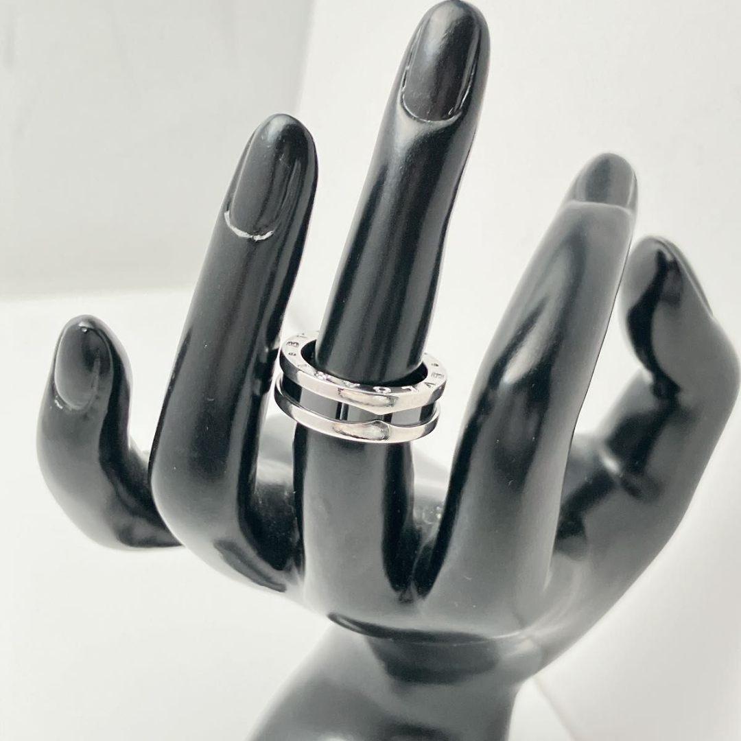 10 ブルガリ BVLGARI 925 指輪 リング シルバー Y782
