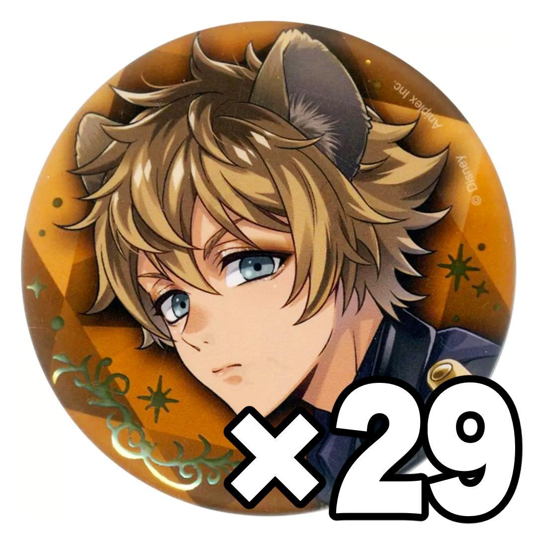 ツイステ　ブレイジングジュエル　ラギー　缶バッジ