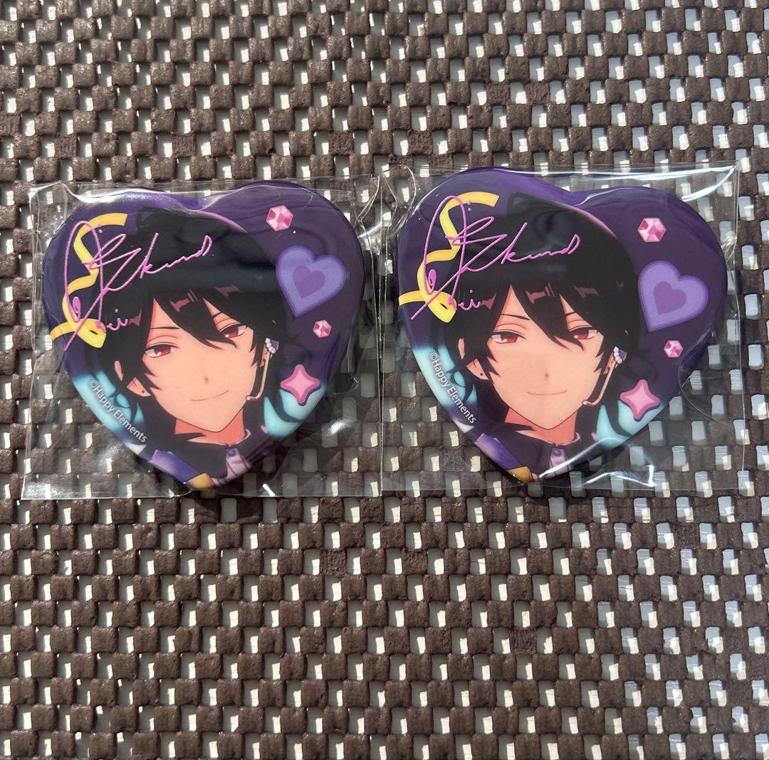 あんスタ 朔間零 8周年 ハート缶バッジ - メルカリ