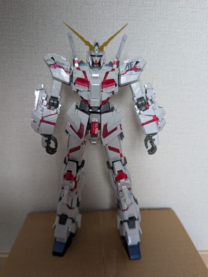 MG ユニコーンガンダム、シナンジュ　チタニウムフィニッシュ　2体セット