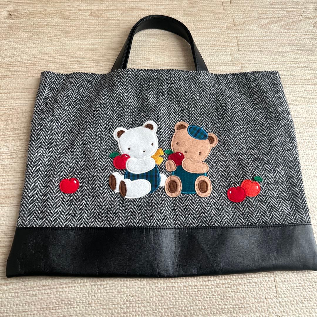 familiar】秋のファミリアショー 2022 ヘリンボーン バッグ - メルカリ