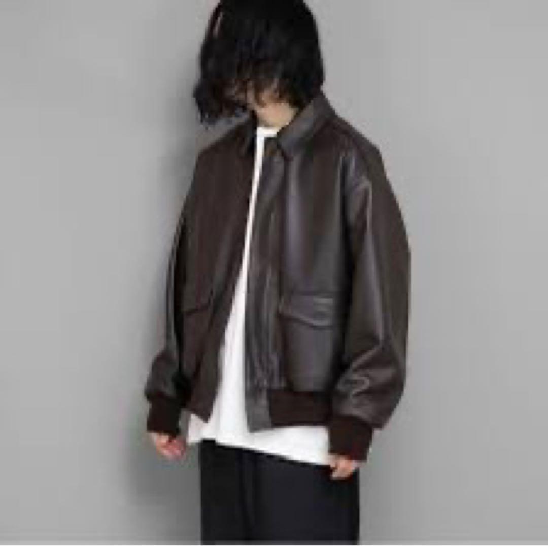 Comoli シープスキン A-2 ジャケット 23SS - メルカリ