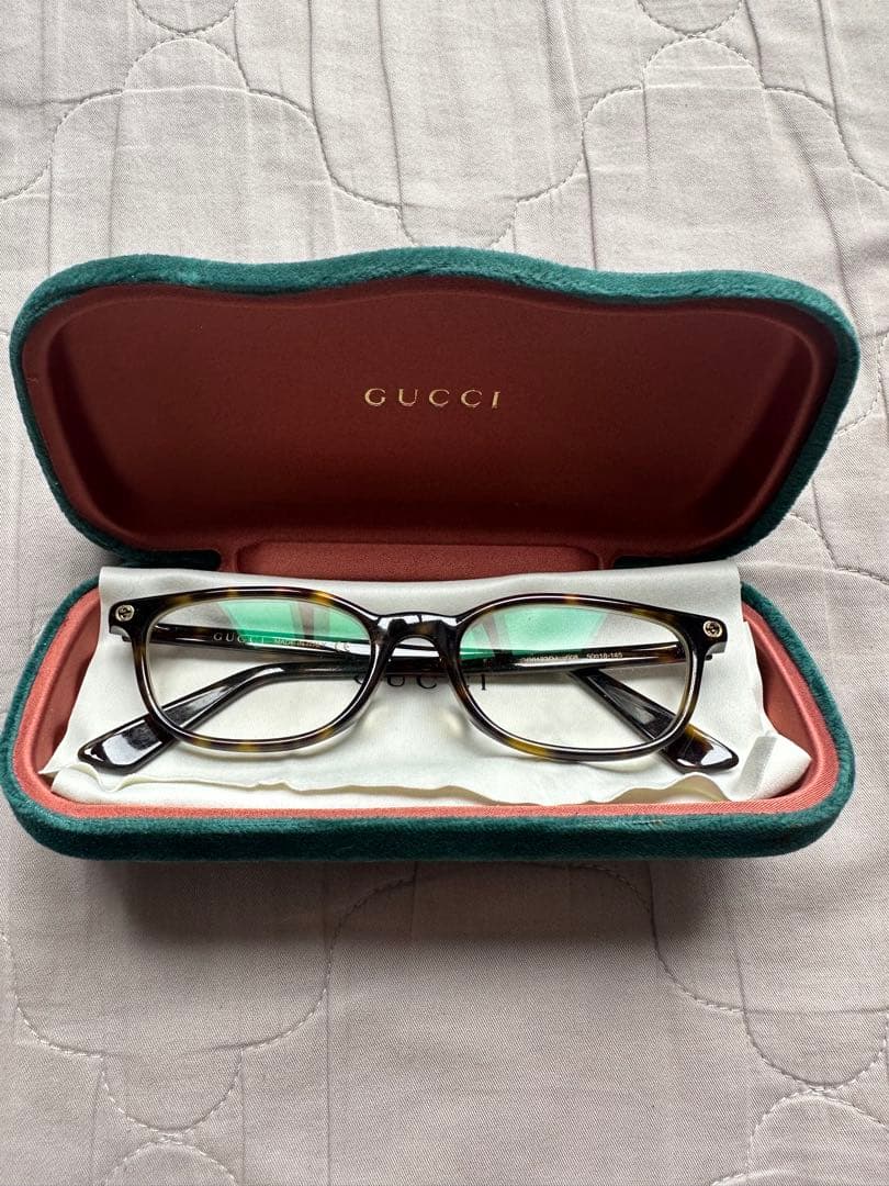 [美品]グッチ（GUCCI）眼鏡フレームGG0123OJ（カラー008）