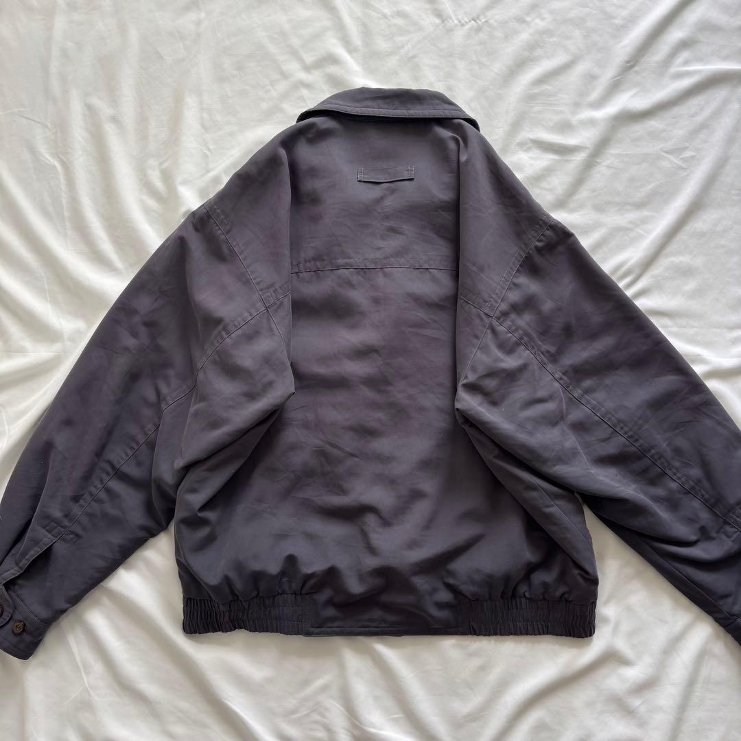 90's vintage 短丈ブルゾン ネイビー アメカジ シティーボーイ - メルカリ