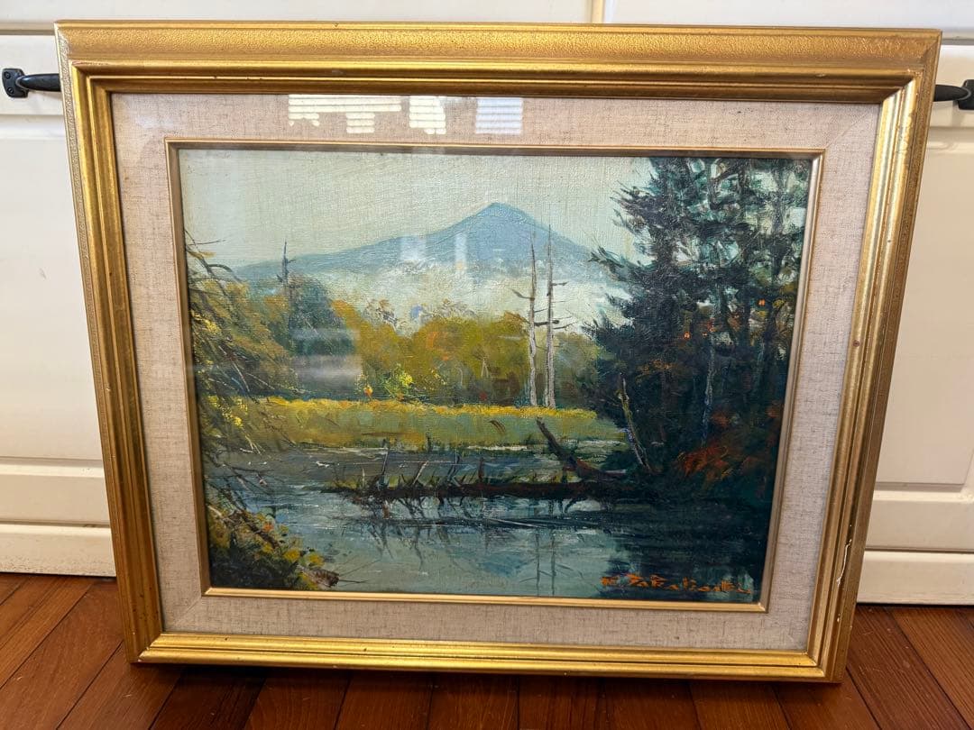 31.「奥日光の秋」髙橋一善 油絵