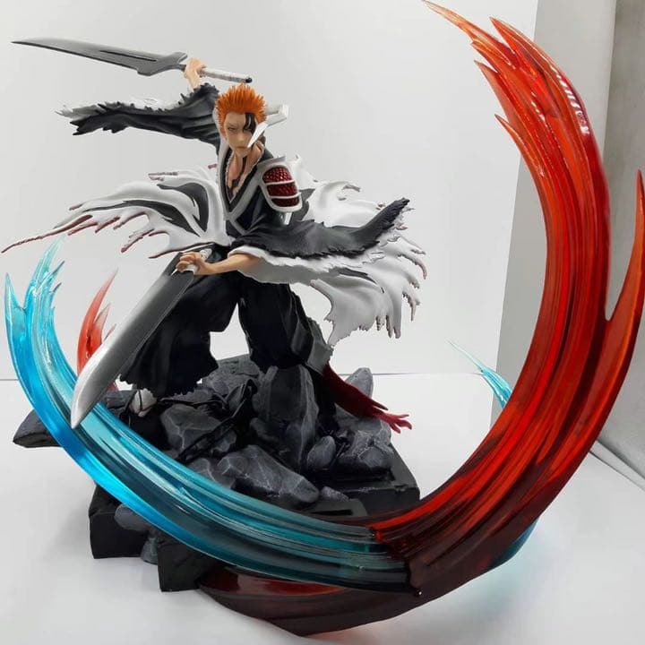BLEACH 黒衣少年図 黒崎一護 ガレージキット ガレキ スタチュー②⑤