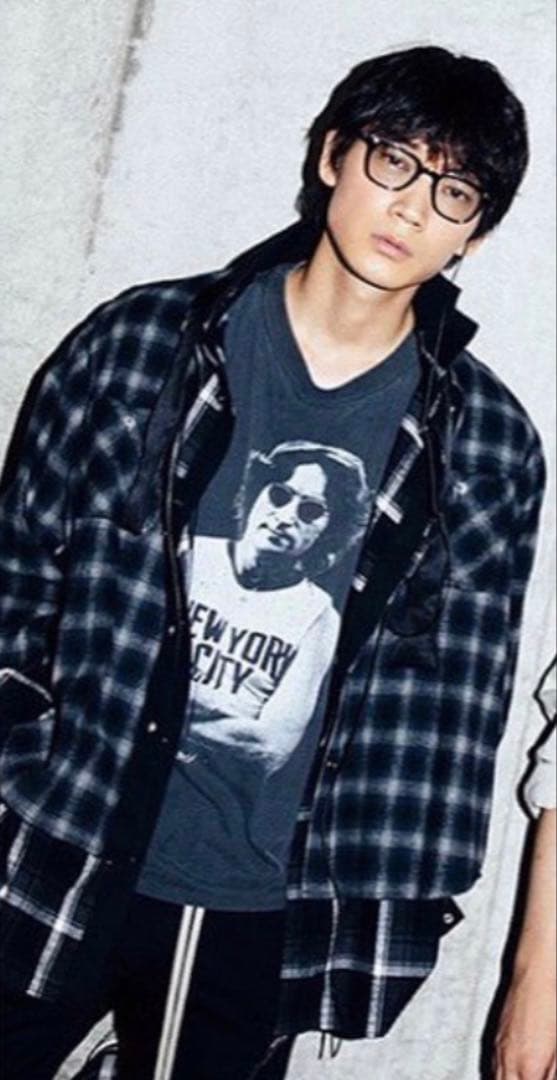 sacai 20ss ドッキング レイヤードチェック シャツ オンブレ ブラック