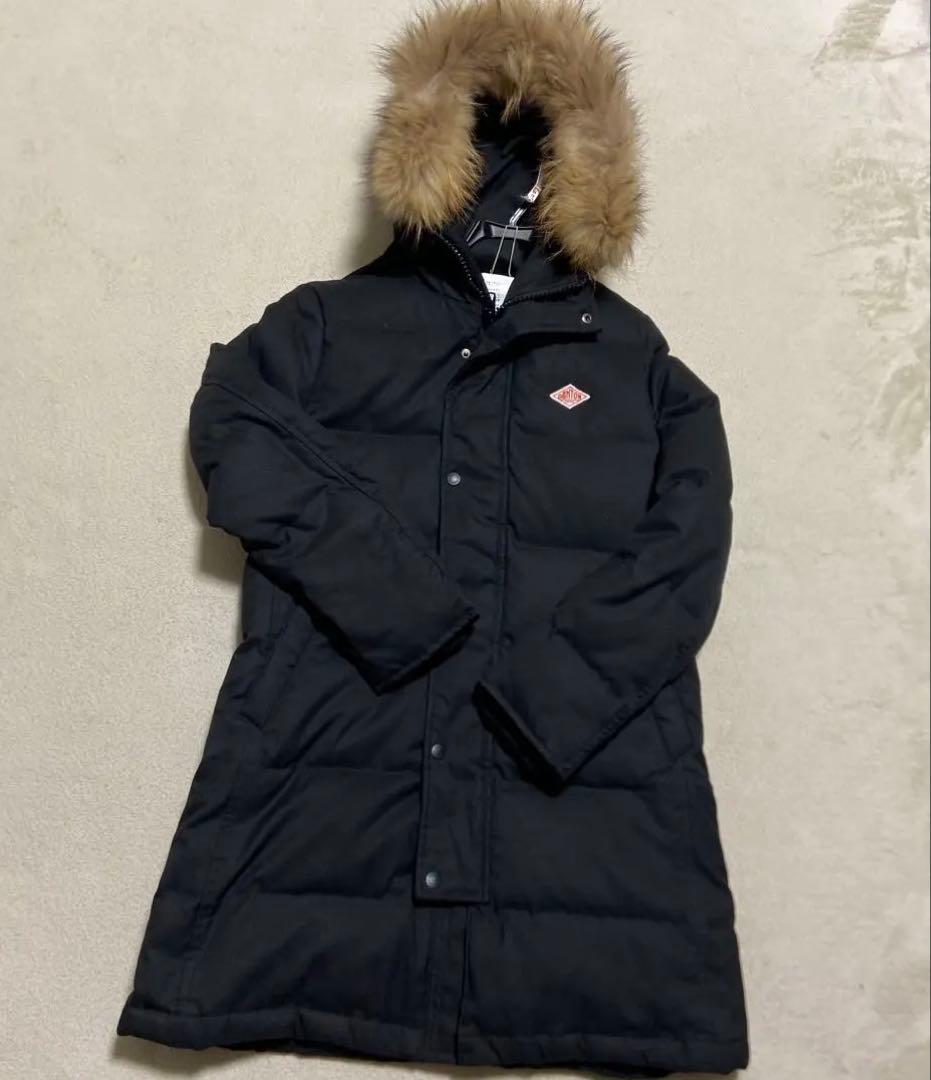 DANTON ロングダウンジャケット BEAMS別注　36 ブラック